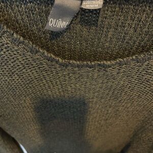 Quinn Charcoal Knit Top